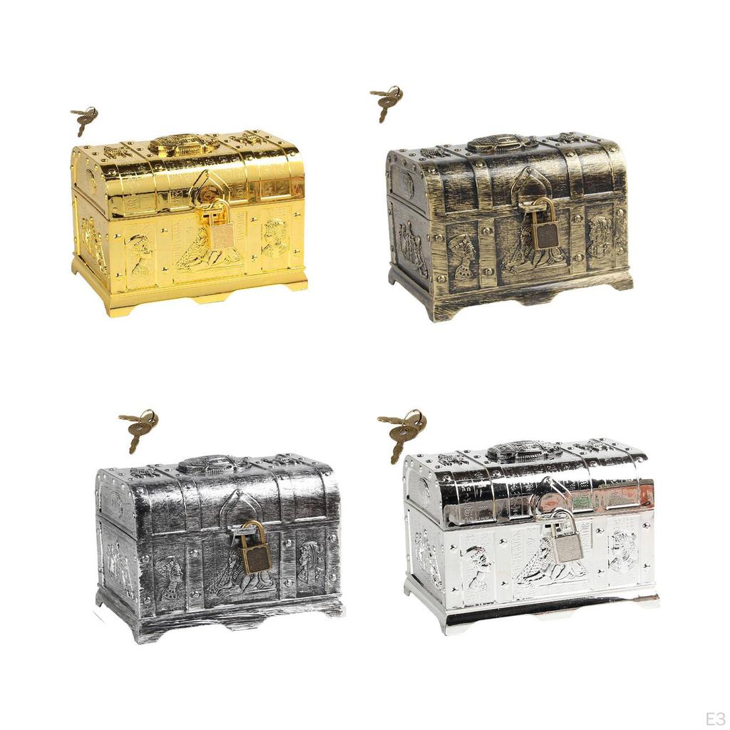 Сундук с сокровищами для детей Приключенческий с замком Пиратский Хэллоуин