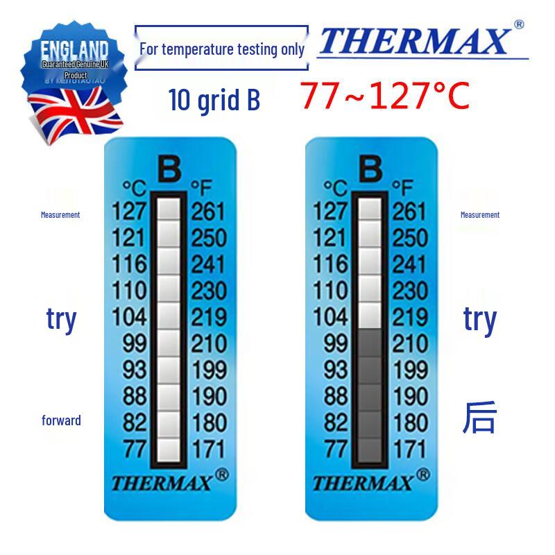THERMAX UK Импортная лабораторная термобумага для тестирования температуры (Китайская версия)