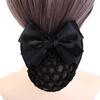 Bowknot Hair Clip Hair Accessories Net Bun Snood Women Barrette Net Bun Hair Cover Net Bun Crochet