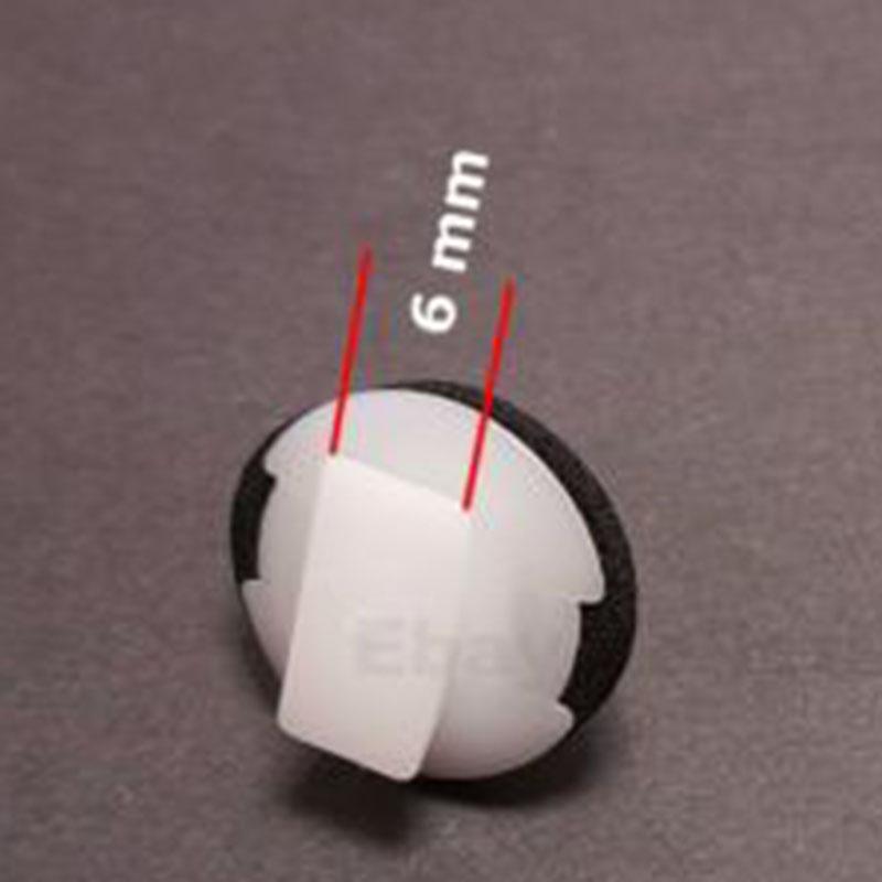 20 автомобильных заклепок, ремонтный зажим для отделки колесной арки с объемным краем для Nissan Juke & X-Trail