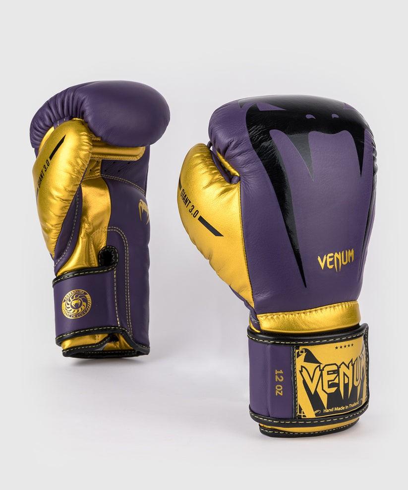 Venum Giant 3.0 Boxing Gloves Dark Purple/Gold 12oz