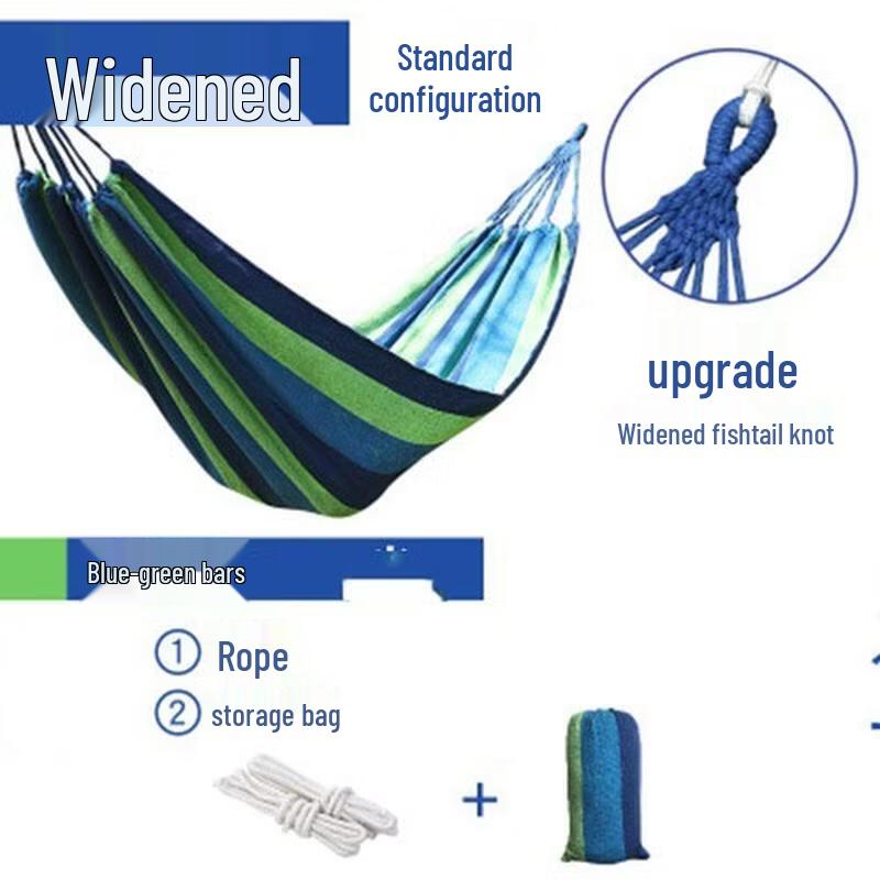 SEE KEAN Outdoor Canvas Hammock
