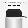 Холщовая сумка для инструментов на молнии Набор сумок для отверток Черная Маленький чехол для инструментов на молнии Хранение на молнии Органайзер для хозяйственных инструментов Сумка для хранения