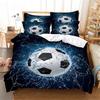3D Football Bedding Set Queen Bedding Duvet Cover Set Bedding Set Bed Cover Cotton Queen Bedroom Bed Cover Set Bed Set Bedding