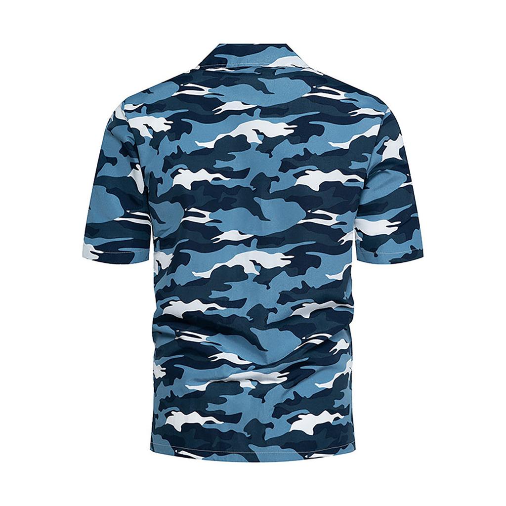 Mens Floral Hawaiian Shirts Short Sleeve Button Down Beach Shirts