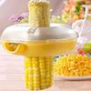 Effortlessly Remove Corn Kernels with Portable Manual Thresher - One Step Kitchenware Corn Stripper Peeler Tool