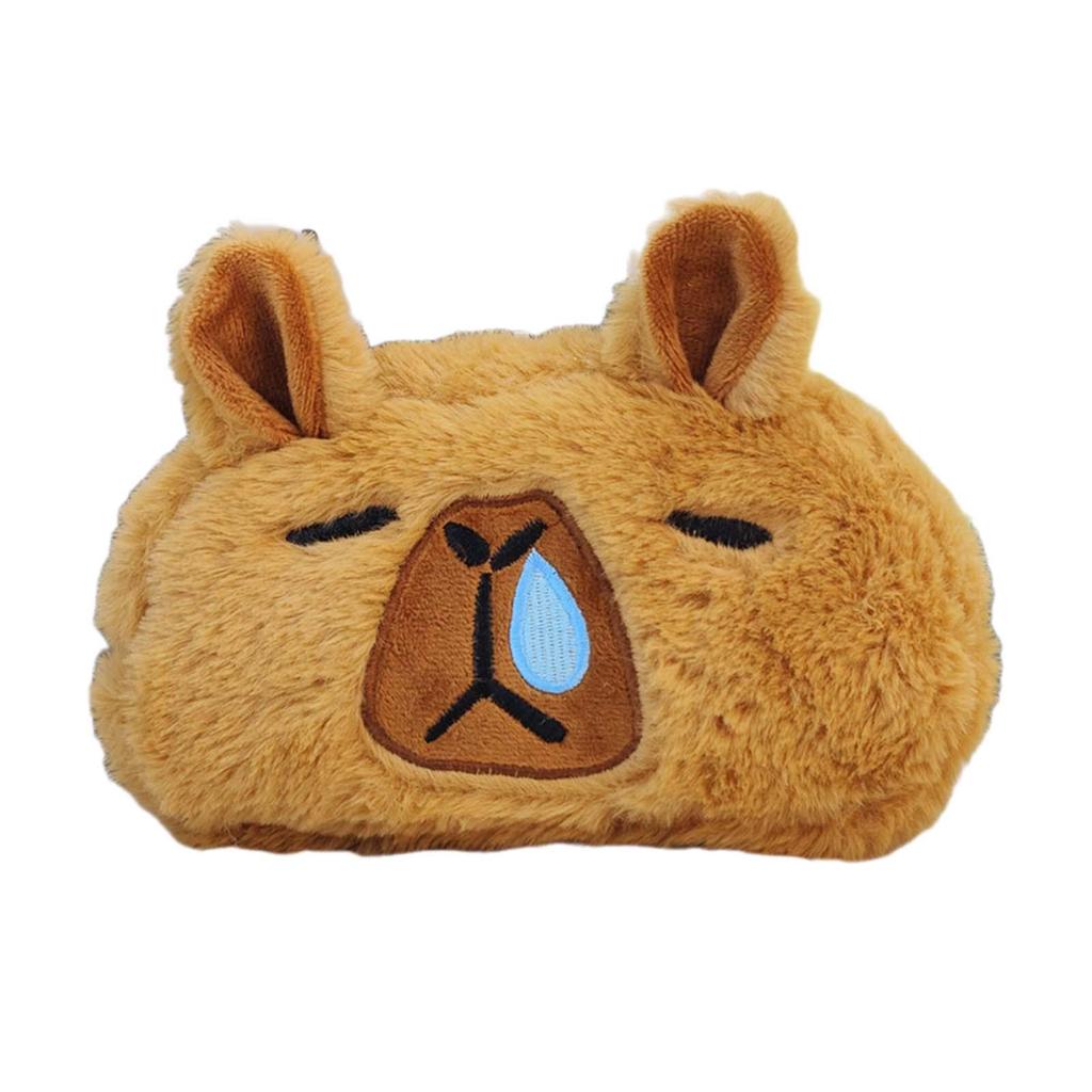 Плюшевый пенал Capybara, новинка, сумка для ручек для мальчиков и девочек, детский офис