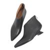 Winter Pointed Toe Women Ankle Boots Designer Elegant Mid Heels Shoes 2025 Trend New Brand Classic Pumps Goth Botas De Mujer