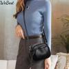 PU Leather Casual Crossbody Bag for Women Shell Purse and Handbag Lady Luxury Design Small Shoulder Messenger Bags