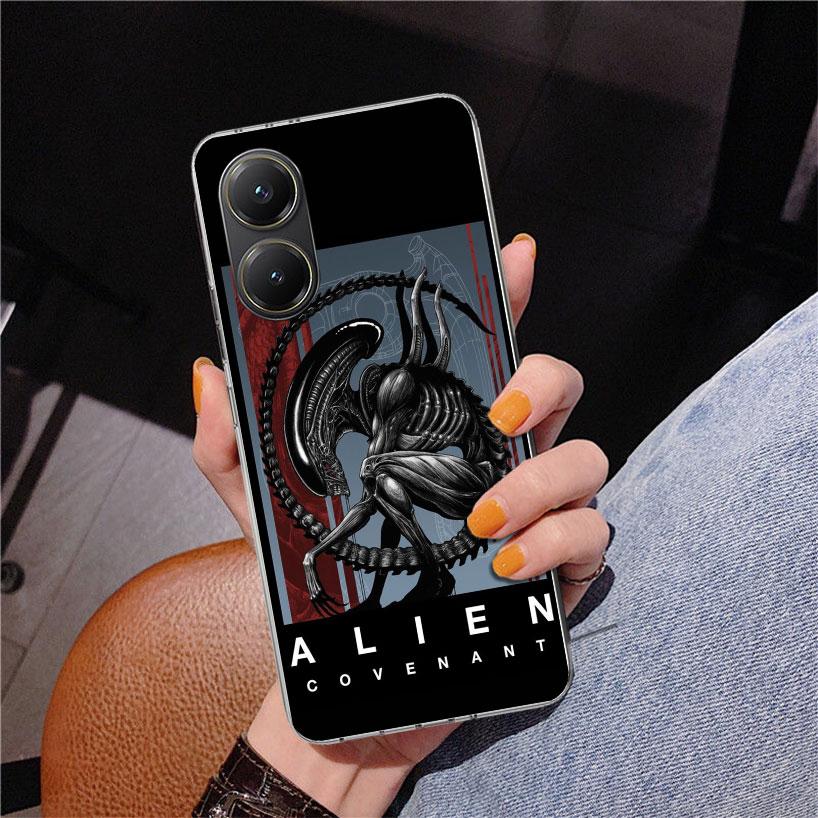 Крутой чехол для телефона A-Alien X-Xenomorph для Xiaomi Poco X7 X6 X5 Pro F7 Ultra Redmi 15C 15 13C 13 12C 12 10 10A 10C 9 9A 9C 9T