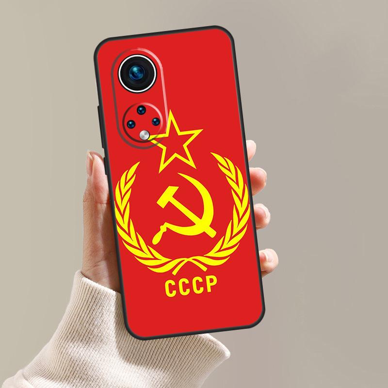 CCCP Soviet Union Russia Case Cover For Honor X8a X9a X7a X6a X7 X8 X9 50 70 90 Lite Honor 8X 9X Magic 5 Lite Pro