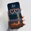 Phone Case For Infinix Zero 8/8i Ins Style Bright Flower Floral Painted Cover Bumper Soft Shockproof Fashion Black Case