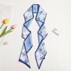 Silk Scarf, Long Strip, High-Feeling Headscarf, Headband, Hair Tie, Bag, Gift Streamer, Multi-Purpose Decorative Scarf, Belt, Silk Scarf.