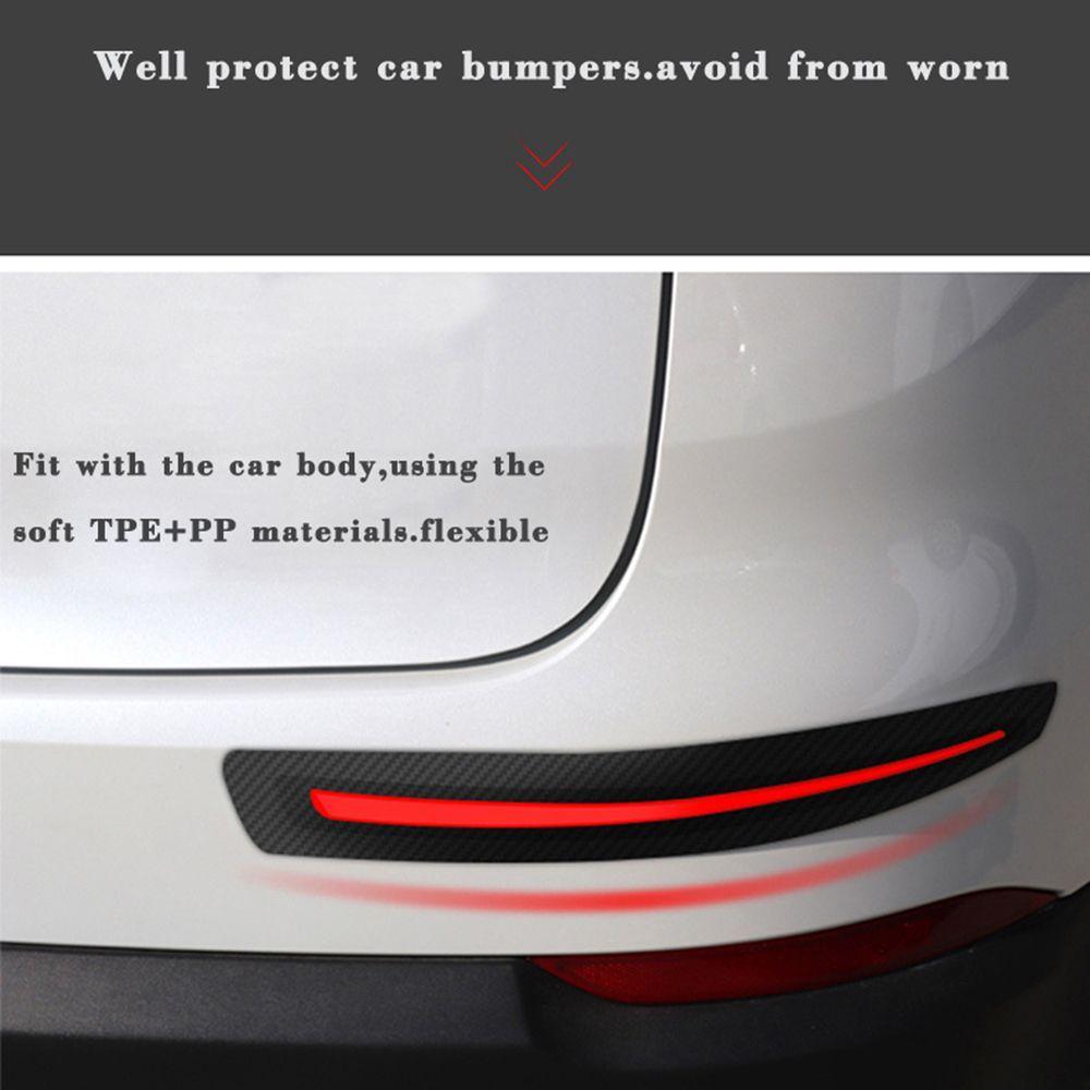 Auto Protection Front Rear Bumper Edge Corner Guards Anti-scratch Stickers Car Decoration Strip