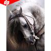 DIY Diamond Embroidery Animal Horse Full Round Picture Rhinestone Diamond Painting