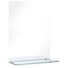 Wall Mirror with Shelf 40*60 cm Tempered Glass