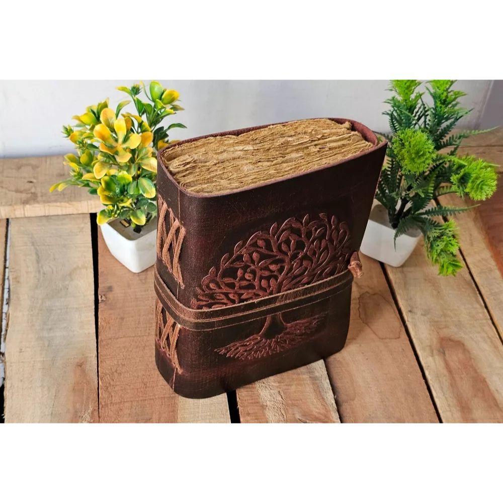 Tree of Life Leather Journal Witchcraft Journal Wiccan Pagan Handmade