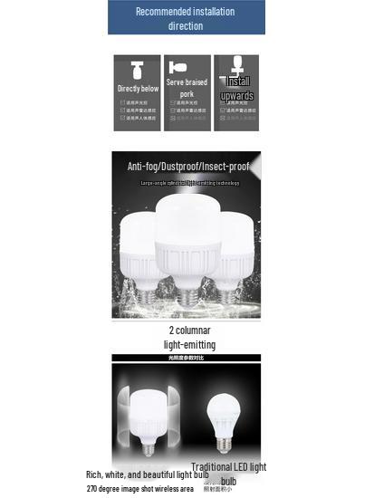 Умная лампочка с радаром высокой яркости для коридора, лестничной клетки и гаража