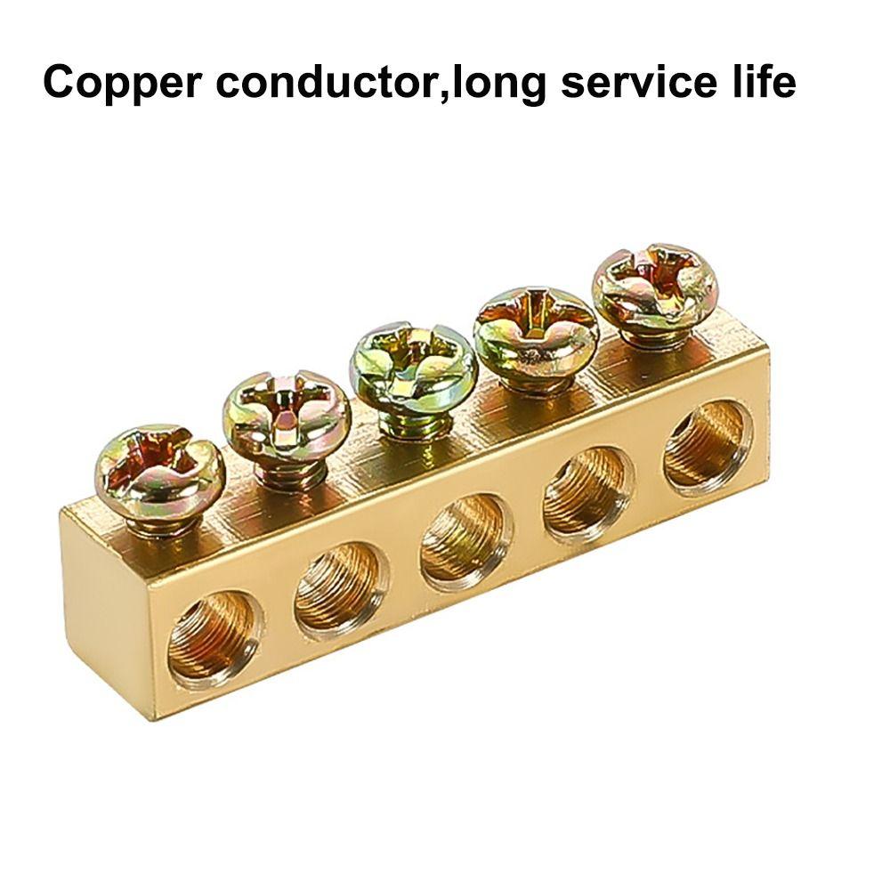 Conductor Brass High Power Splitter High Power Fast Connector Quick Terminal Block Electrical