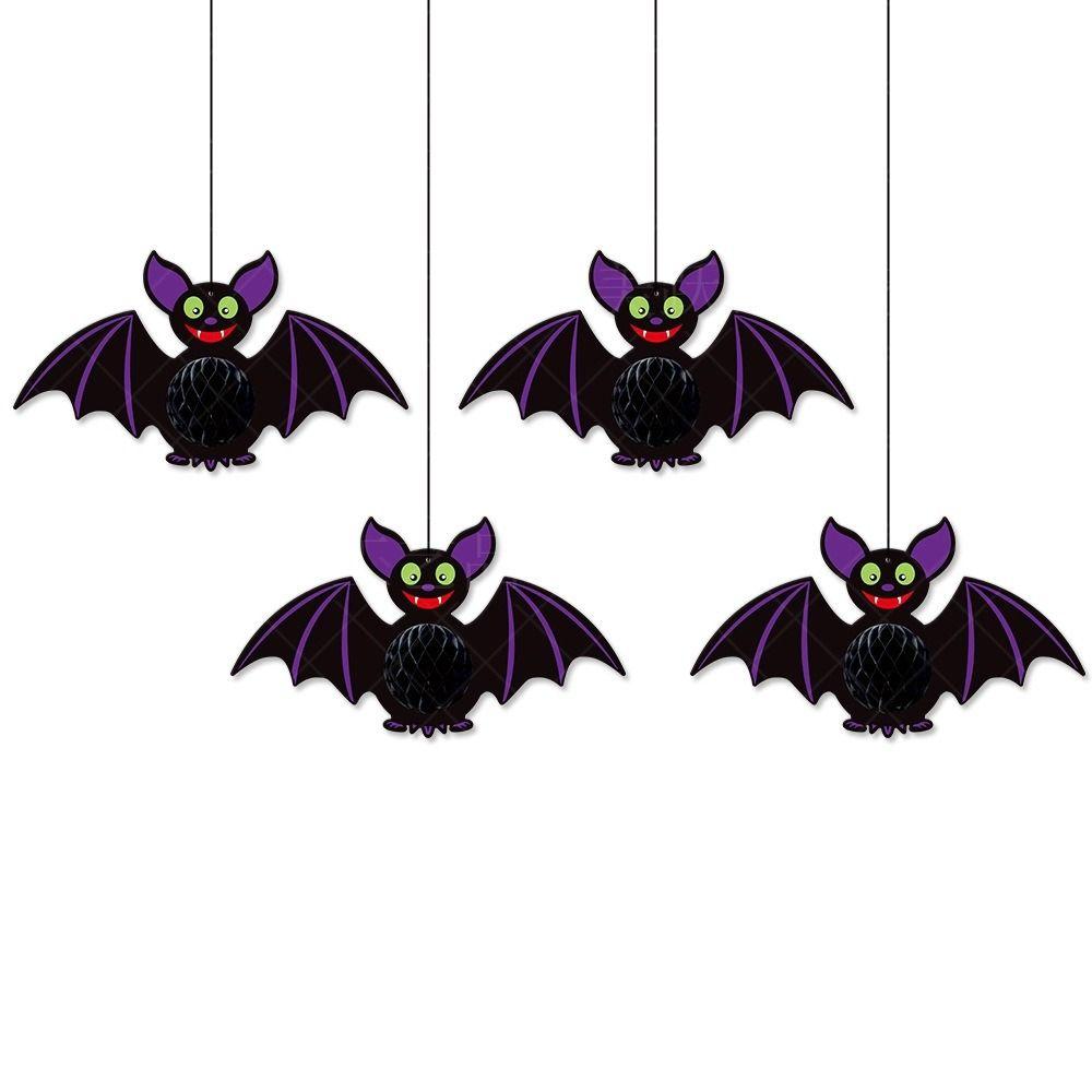Witch Halloween Party Prop Raven Pumpkin Home Decoration Halloween Paper Hanging Pendant Party