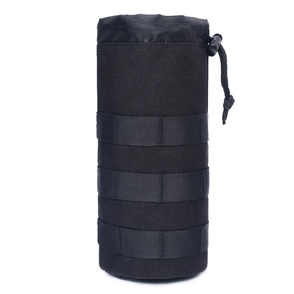 Drawstring Camouflage Kettle Carrier Adjustable Bottle Bag Sports Water Bottles Pouch Outdoor