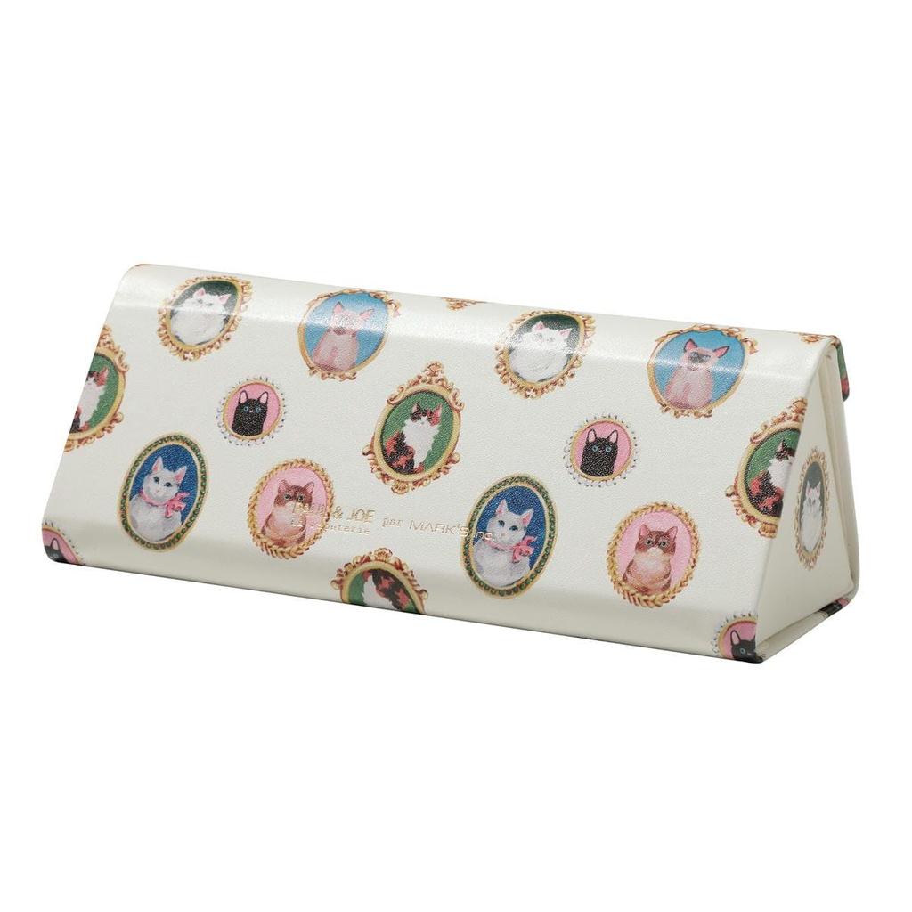 Marks PAJ-GS14-WH Тонкий чехол для очков, Paul & Joe La Puppetry Cat Камео