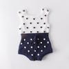 2024 Spring Handmade Wool Baby Jumpsuit - Knitted Wool Ball Romper for Infants