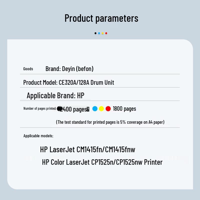 Compatible Toner Cartridge for HP 128A Series Printers