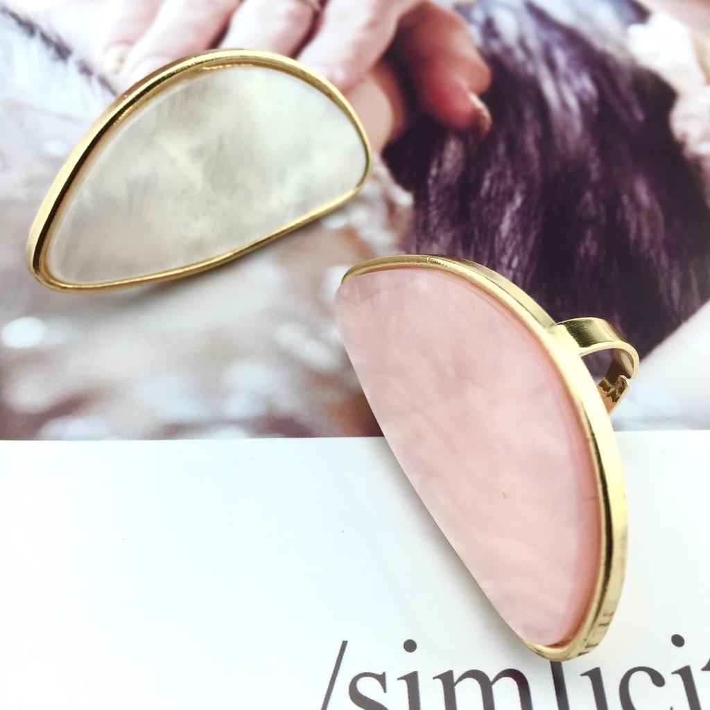 Original Design Ring Acetic Acid Lady Street Snap Ring Opening Adjustable Ring