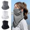 Защита от солнца и ультрафиолета, полнолицевая маска, дышащая маска для лица, унисекс, шейный платок, шарф для мужчин и женщин
