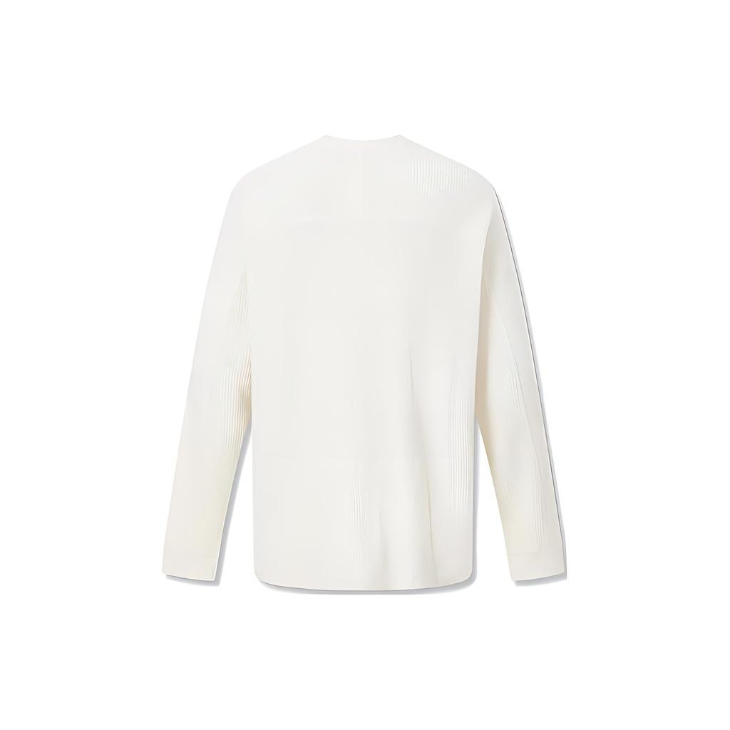 Levis FW23 Однотонный пуловер с круглым вырезом, толстовка с длинным рукавом, мужская толстовка, белая A1851-0010