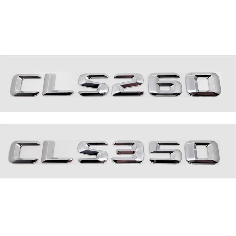 Car Tail Box Letters Badge Stickers Rear Trunk Emblem for CL55 CLS63 CLS55 CLS260 CLS350 CLS400 CLS500 CLS550 Logo Decal