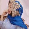 Fashion Women Bead Decor Islam Muslim Ramadan Hijab Wrap Shawl Scarf Accessory