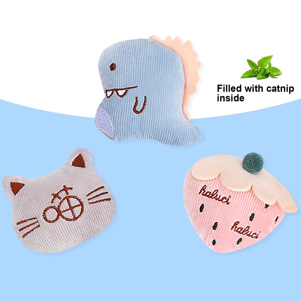 Мягкая плюшевая игрушка с кошачьей мятой