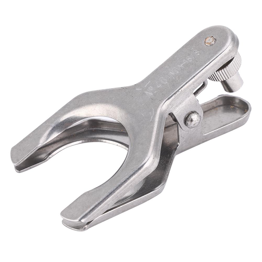 Лабораторный зажим из нержавеющей стали, зажим для стеклянного шарика, лабораторные инструменты