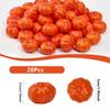 10/20Pcs Mini Plastics Artificial Pumpkin Simulation Vegetable for Thanksgiving Harvest Autumn Home Dining Table Center Decor