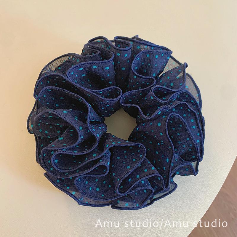 French-Korean Double-Layer Ballet Lace Extra Large Hair Scrunchie