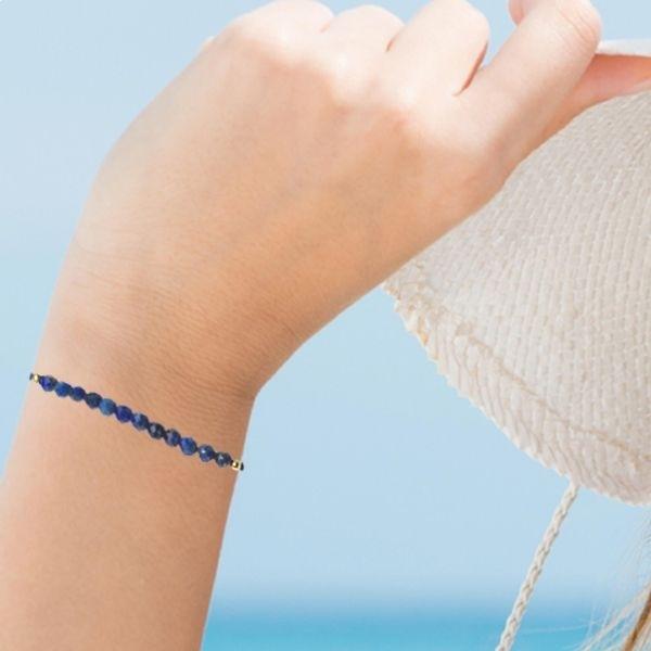 Genuine Natural Lapis Lazuli Stone Bracelet