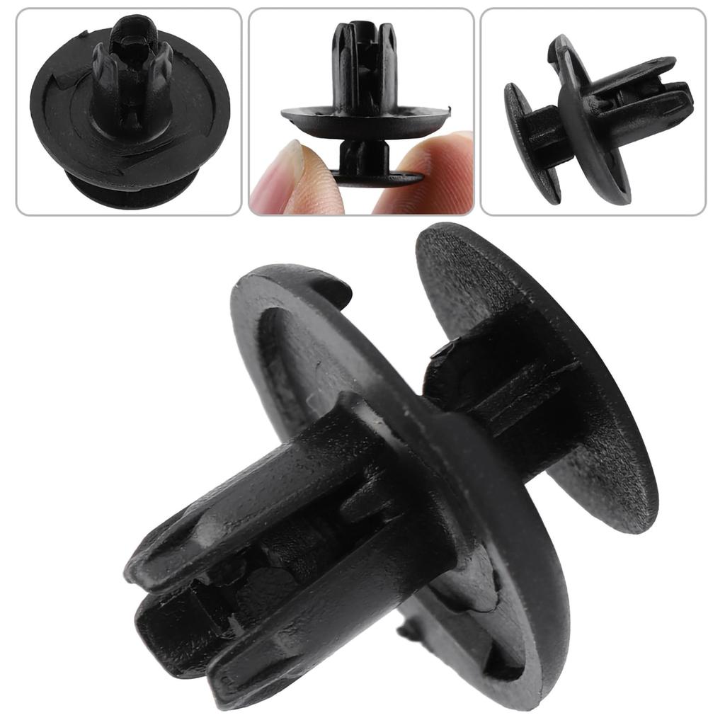 91512-SX0-003 Car Bumfor Fastener Push Pin Rivet Trim Clip Car Exterior Decoration (50 Pack)