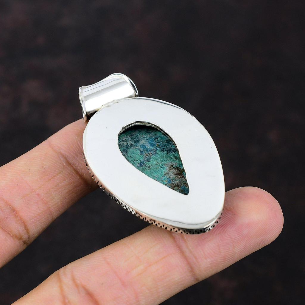 Подвеска из шаттукита, подвеска из драгоценного камня, винтажные ювелирные изделия, подвеска из стерлингового серебра 925 пробы, дизайнерская подвеска ручной работы, ювелирные изделия из шаттукита, свадебный подарок