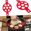 7 Holes Pancake Egg Ring Maker Silicone Nonstick Kitchen Cooking Tool ADM