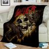 Одеяло Rock Slayer Heavy Metal Band, мягкое одеяло для дома, спальни, кровати, дивана, пикника, путешествия, офиса, отдыха, одеяло, детское одеяло