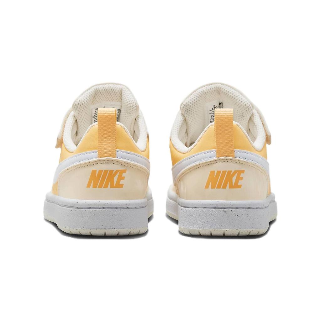 Nike Court Borough Low Recraft PS Pale Ivory Melon Tint Kids Sneakers Cream White Football-Grey DV5457-107