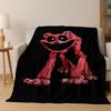 Мультяшное S-Улыбающееся C-Существа Craftycorn Catnap Art Фланелевое Одеяло, Уютное Мягкое Плед для Дома Спальни Кровати Дивана Покрытие Подарок
