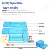 JINLI Folding Plastic Storage Box with Lid