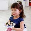 Baby Kids Girls Princess Bridal Tiara Headband Crystal Hair Hoop Crown