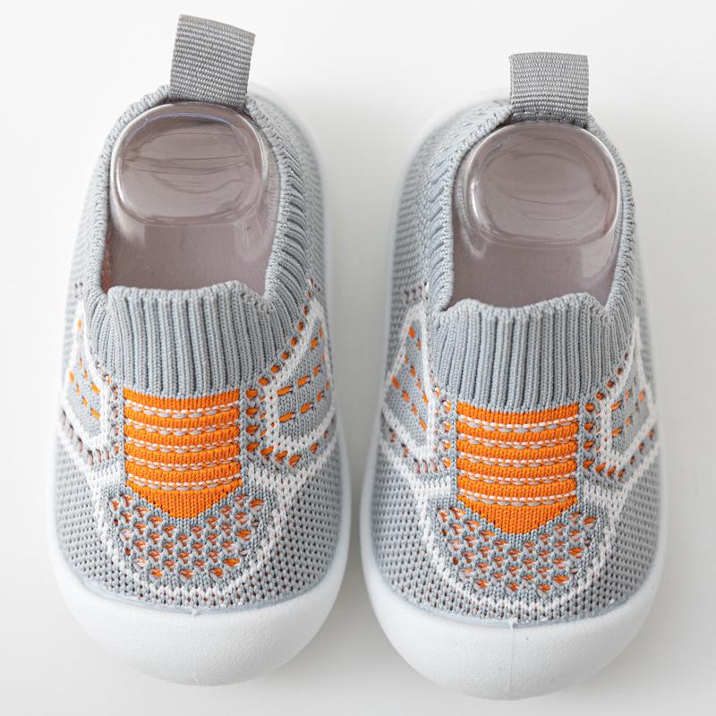 Soft Sole Non-Slip Breathable Sock Shoes for Baby Toddlers - Slip-On Design for Boys & Girls, Perfect for Spring & Summer