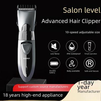 Водонепроницаемые электрические машинки для стрижки волос для детей и взрослых — портативные и универсальные.