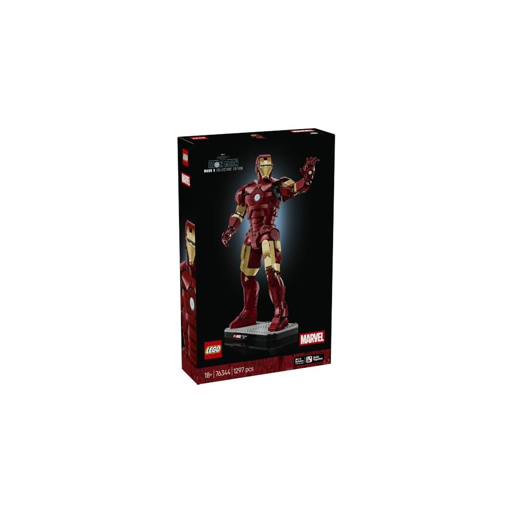 LEGO Marvel Iron Man Mark 3 Collector's Edition Toy Building Blocks 76344