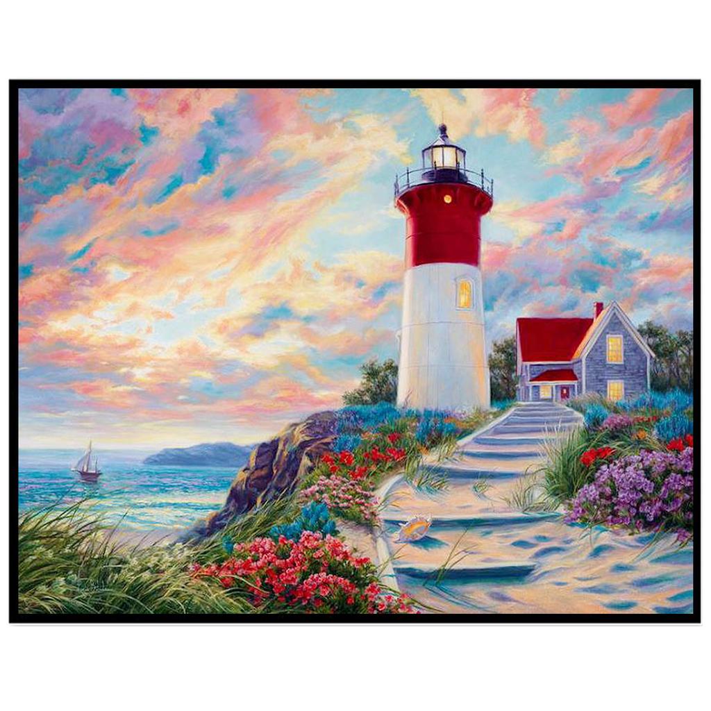 5D алмазная живопись «сделай сам», пейзажная архитектура, полный бриллиант, ручная работа, алмазная вышивка, мозаика, украшение для дома, подарок